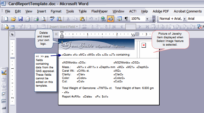 gemworld international inc features credit card size template for word